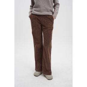 WWWA1698 CORD PANT-FOX PIGMENT