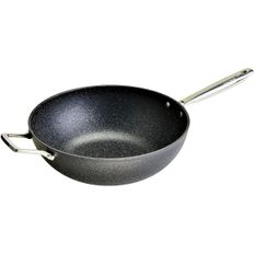 독일 모네타 웍 궁중팬 튀김팬 1872456 Moneta Wok Pan Coated Aluminium Suitable for All Hobs