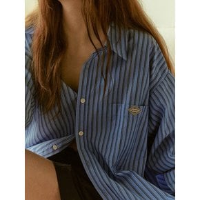 Blunt classic stripe shirts (blue)