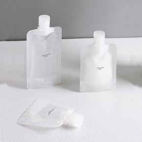 튜브 용기 여행용 화장품 파우치 공병 휴대용 리필 30ml