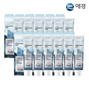 퓨어플러스 솔트 치약 150g 6개입 X 2개 (핑크솔트/크리스탈솔트 택1)