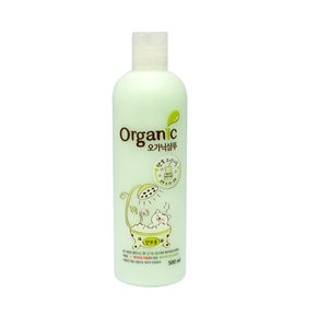 오가닉 고양이샴푸 단모용 500ml/애묘샴푸/유기농 알로에 성분함유/저자극보습샴푸