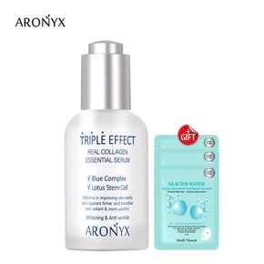 아로닉스 트리플 이펙트 리얼 콜라겐 에센셜 세럼 50ml+마스크팩3매