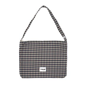 CHECKER ECO CROSS BAG_NAVY CHECK