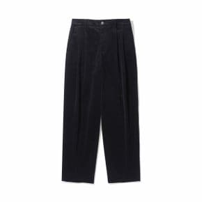 cotton wide baggy pants (set-up)_CWPAW23871BKX