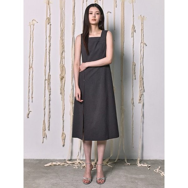 Tuck Detail Long Dress  Ash (KE6271M024)