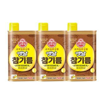 오뚜기 옛날 참기름 450ml x 3병