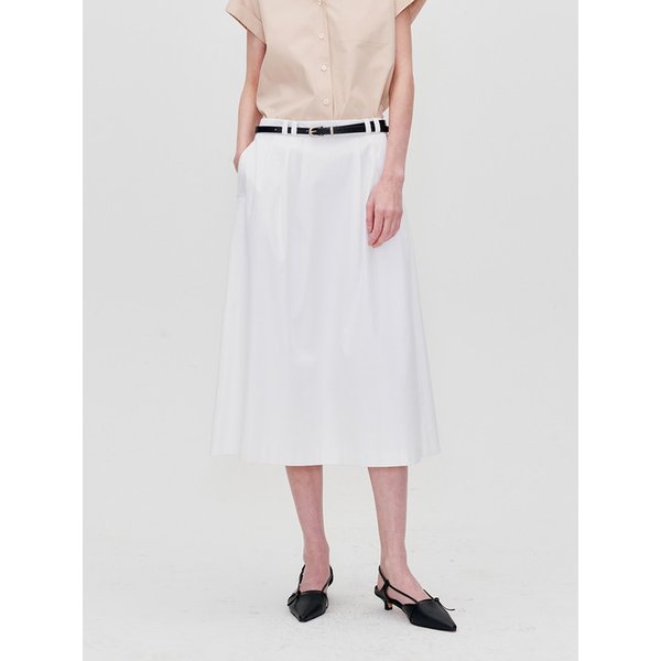 LOW RISE MIDI SKIRT