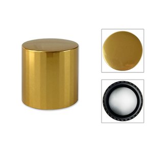 병뚜껑 ABS캡 롱캡 30mm (골드) 플라스틱캡 유리병뚜껑