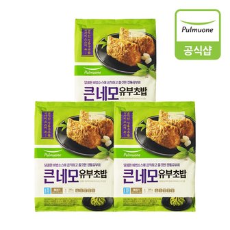 풀무원 [G][풀무원] 큰네모유부 395g 3개(12인)