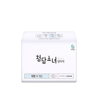 청담소녀 생리대 대형14P