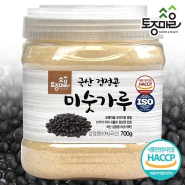 토종마을 국산 12곡 검정콩미숫가루 700g