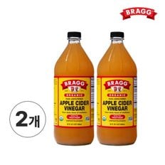 브래그 유기농 사과 식초 BRAGG 946ml 2개입