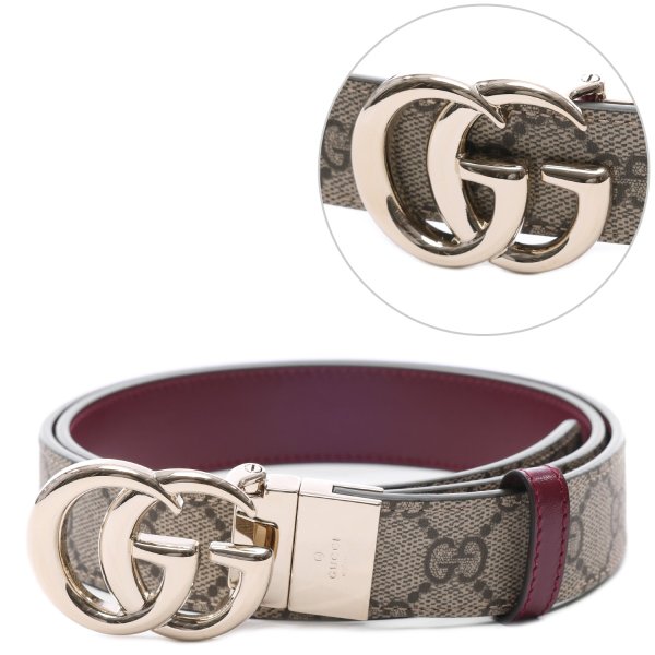 [부산점] 25FW 여성 GG 마몽 리버서블 벨트 (659417 92TIG 9792 25F)