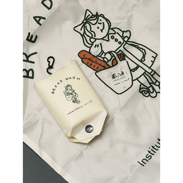 귀여운 접이식 휴대용  장바구니