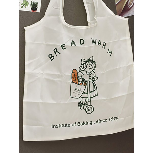 귀여운 접이식 휴대용  장바구니