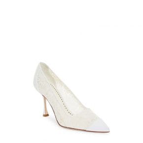 4865520 Manolo Blahnik Sololaria Pointed Toe Pump