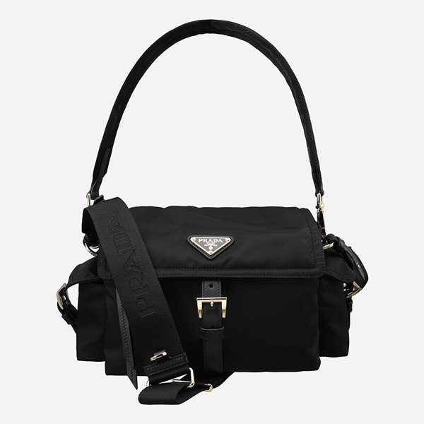 [시흥점] [프라다]6S 1BD394 RDLN F0002 익스플로어 미디엄 리나일론 숄더백 블랙