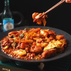 수다쟁이밥상 역전닭갈비 500g x 2팩 국내산 닭고기 100% 춘천닭갈비 양념닭갈비 저녁메뉴  캠핑요리