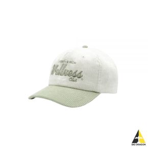 SPORTYRICH 24SS Draft Corduroy Hat - WhiteSage (AC039S412DW) (드래프트 코듀로이 캡)