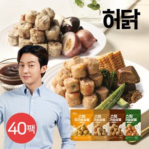 스팀 닭가슴살볼 100g 4종 40팩