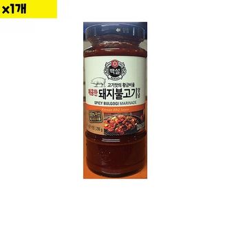 제이큐 식자재 유통 도매 돼지불고기양념 백설 290g 1개 X ( 2세트 )