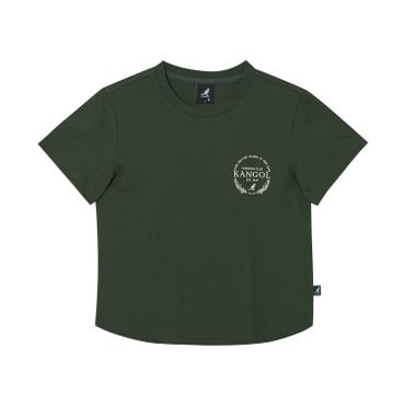 캉골 우먼스 라우렐 반팔 티셔츠 2799 포레스트 (KREWST27990)