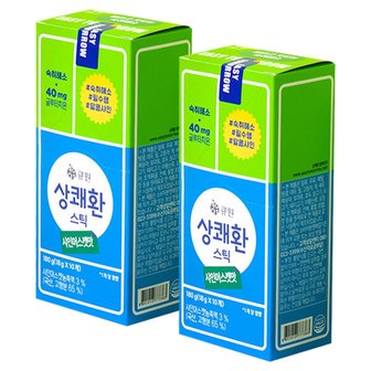  큐원 상쾌환 스틱형 샤인머스킷맛 18g x 20개 상쾌한 숙취해소젤리