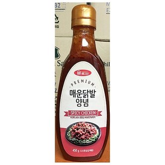  업소용 식당 식자재 재료 움트리 매운닭발양념 450g (W619F09)