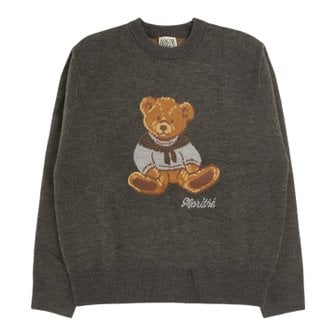 마리떼 DOODLE BEAR SWEATER MFG44FKN108-CRC