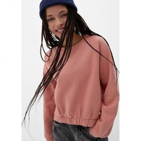 3632953 QS RAGLANARMELN - Sweatshirt papaya