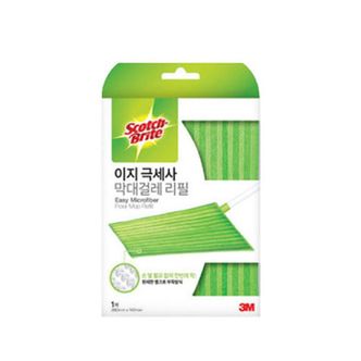  3M 스카치브라이트 4610 이지극세사 막대걸레 리필1매