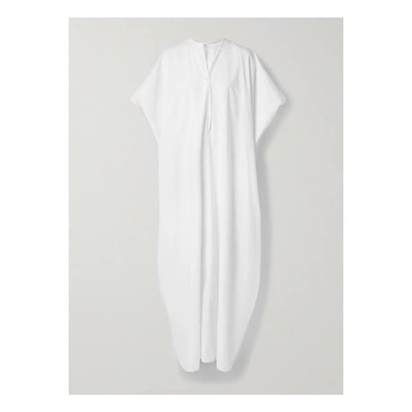 사울레 코튼 맥시 드레스 화이트 1647597335450331