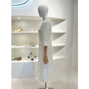 [부산점] 브이넥 트위드 라인 원피스 L251PSE011