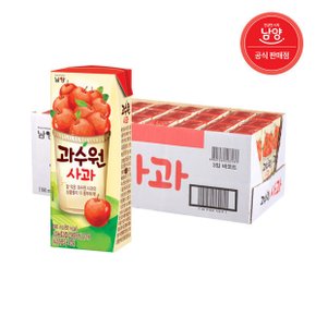 과수원 사과 180ml 24팩 과일주스  과일주스