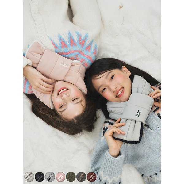 Cozy reversible padding muffler_7Colors