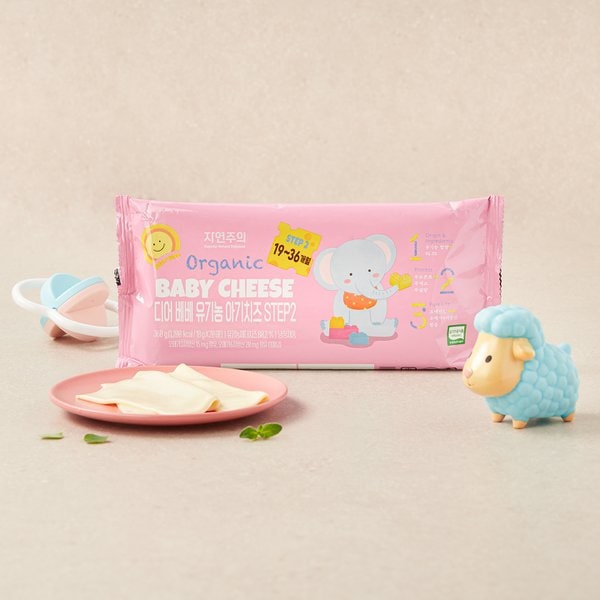 디어베베 유기농 아기치즈 STEP2 360g