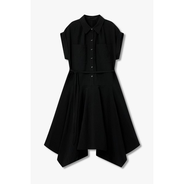 [파주점] 캡 슬리브 언발란스 헴 원피스 7126237506