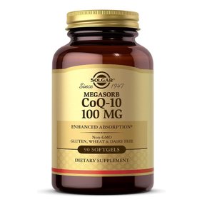 메가솔브 코엔자임Q10 CoQ10 100mg 90소프트젤