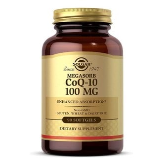 솔가 메가솔브 코엔자임Q10 CoQ10 100mg 90소프트젤