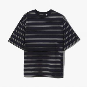 샌프란시스코마켓 캡틴 선샤인 티셔츠HARD TWISTED BORDER JERSEY S/S TEE NAVY KSD1M60000A72