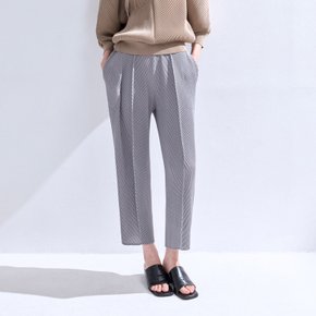 오블리크 와플 프론트 슬릿 팬츠_PPPTS226002