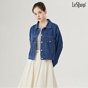 정상가:89,000원  데님 카라 데일리 포켓 긴팔 자켓 (DO3JK007A)