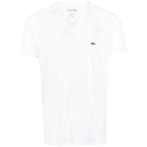 25SS 라코스테 반팔 티셔츠 TH6710001 WHITE DOM