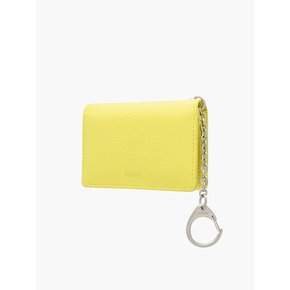 Keyring Card Wallet (Lemon)