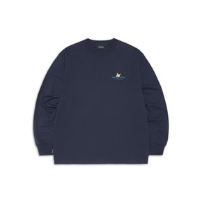 코리아 에디션 곤즈 악단 긴팔 티셔츠 - NAVY Z263ULT090065