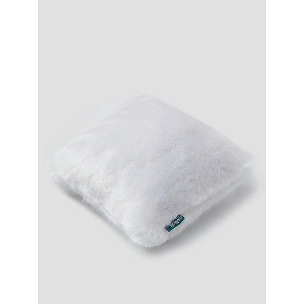 [리퍼브] PETIT CUSHION ecofur mini cushion [white] 25x25
