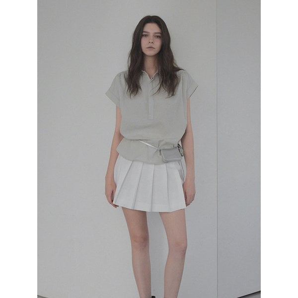 [희경`PICK] 언트 핀턱 카라 오버핏 셔츠