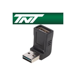 엠지솔루션 [NM-TNTR13] NETmate NM-TNTR13 USB2.0 양면인식 AM-AF 상하 꺾임 젠더