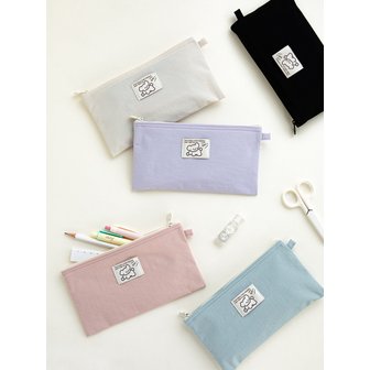 라이브워크 코이 트윌 플랫 펜슬 파우치